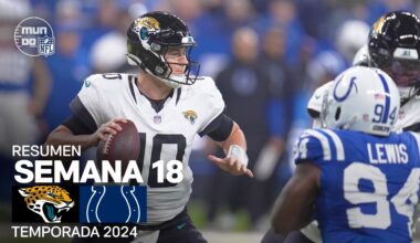 Jacksonville Jaguars vs. Indianapolis Colts | Resumen en español - Semana 18 | NFL Highlights 2024