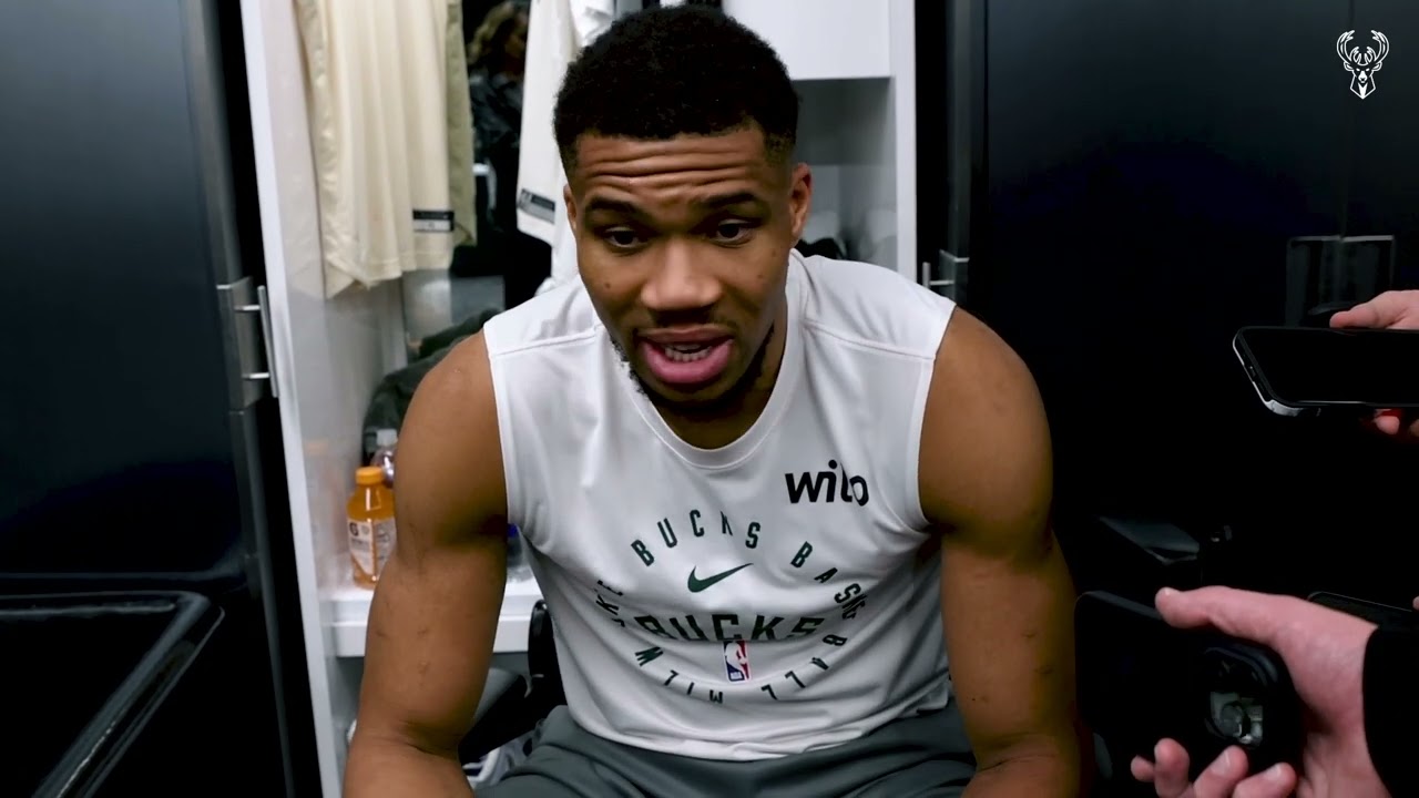 Giannis Antetokounmpo Postgame Media Availability | 01.04.25