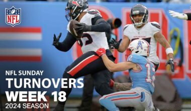 Every Turnover From Sunday | NFL 2024 Season Week 18