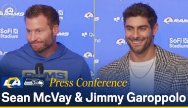 Sean McVay & Jimmy Garoppolo Postgame Press Conference Following Week 18 Seahawks Matchup