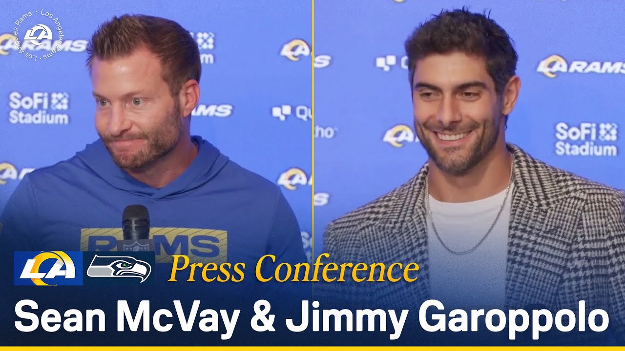 Sean McVay & Jimmy Garoppolo Postgame Press Conference Following Week 18 Seahawks Matchup