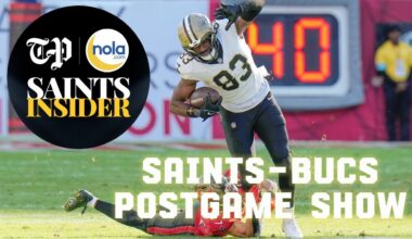 Saints vs. Buccaneers postgame show