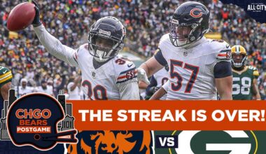 BEARS POSTGAME: Cairo Santos & Chicago Bears kick GAME-WINNING field goal vs Packers! | CHGO Bears