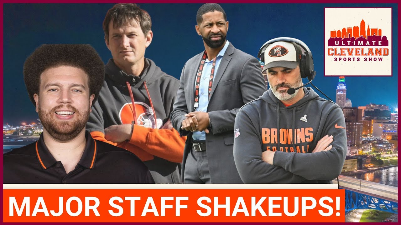 The Cleveland Browns make MAJOR staff changes, Andrew Berry presser reax & the Cavs keep winning