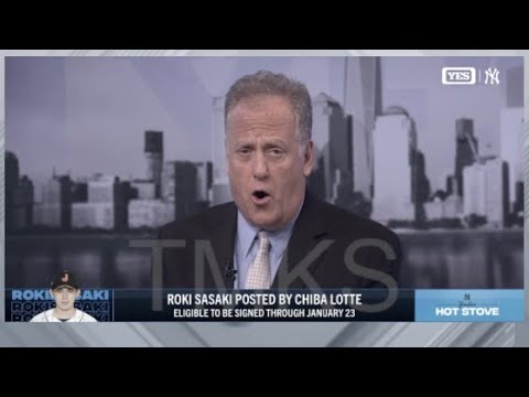 "Yankees Met With Roki Sasaki" Free Agency Update With Jack Curry & Michael Kay Hot Stove