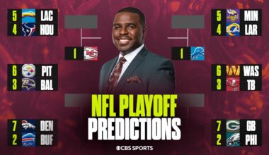 NFL analyst predicts winners of EVERY playoff game, crowns a Super Bowl champion 👑