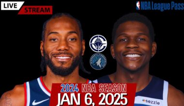 Minnesota Timberwolves vs Los Angeles Clippers NBA Live Stream (Play-By-Play & Scoreboard)