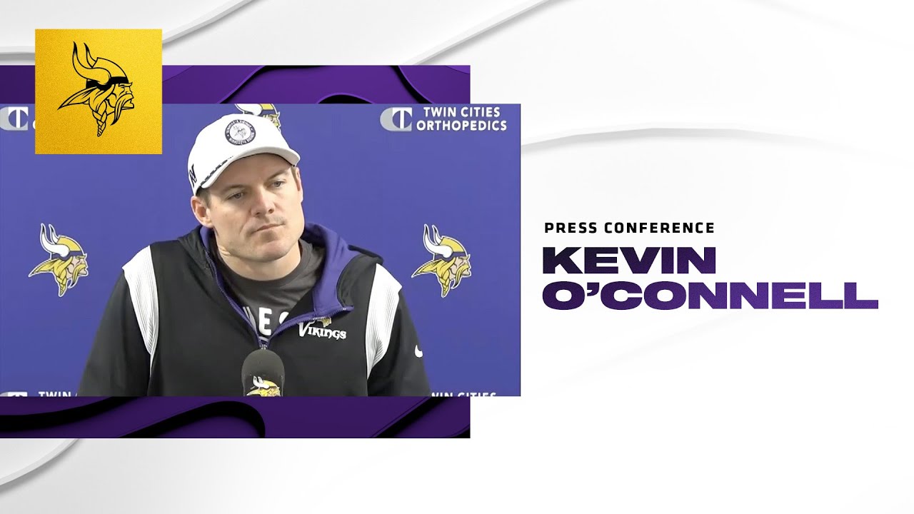 Kevin O'Connell on Confidence in Sam Darnold & Prepping for Wild Card Round at Los Angeles Rams