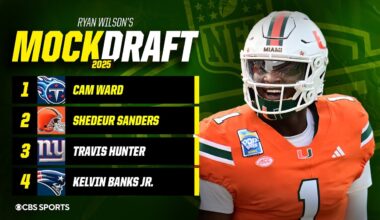 2025 NFL Mock Draft: Titans & Browns draft franchise QB’s, Giants left out [All 32 1st-Round Picks]