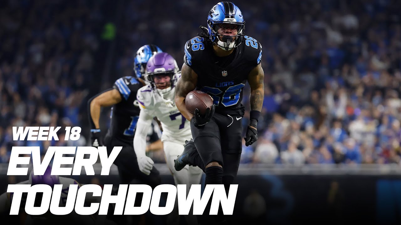 Every touchdown from Week 18 | 2024 NFL Season