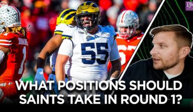 What positions should Saints target in Round 1?