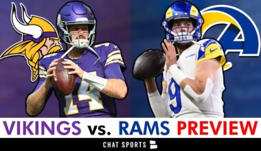 Minnesota Vikings vs. Los Angeles Rams Preview, Analysis & Prediction | NFL Wild Card Weekend