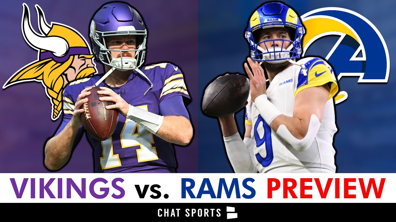 Minnesota Vikings vs. Los Angeles Rams Preview, Analysis & Prediction | NFL Wild Card Weekend