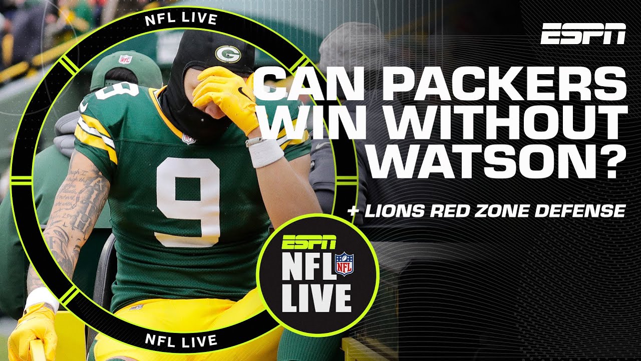 Will the Packers push past the Eagles without Christian Watson? 👀 + Lions' Red Zone 😮‍💨 | NFL Live