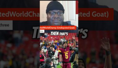 @UndisputedWorldChampGOAT on ATL vs WSH & Jayden! #jaydendaniels #shorts #nfl #atlantafalcons