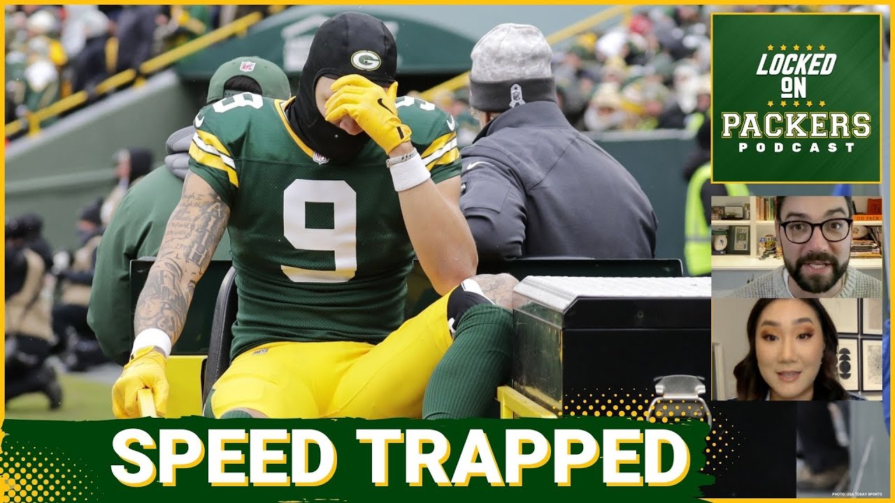 What does the loss of Christian Watson do to the Green Bay Packers offense in the playoffs?
