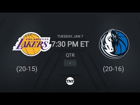Los Angeles Lakers @ Dallas Mavericks Live Scoreboard