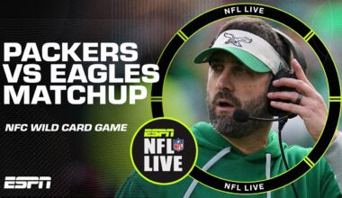 Keys to victory in the Packers-Eagles NFC Wild Card matchup 🔑 | NFL Live