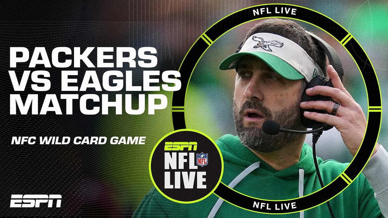 Keys to victory in the Packers-Eagles NFC Wild Card matchup 🔑 | NFL Live