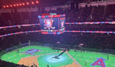 Angels night at the Ducks game tonight!