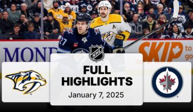 NHL Highlights | Predators vs. Jets | January 07, 2025