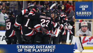 Are the Sabres within striking distance of the playoffs?