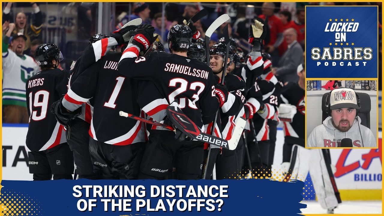 Are the Sabres within striking distance of the playoffs?