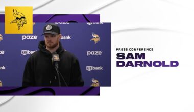 Sam Darnold on Vikings Offense's Struggles vs. Lions: We Didn't Execute The Way We Wanted To