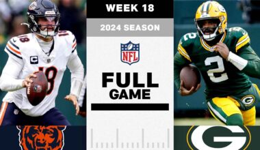 Chicago Bears vs. Green Bay Packers FULL GAME | NFL 2024 Season Week 18