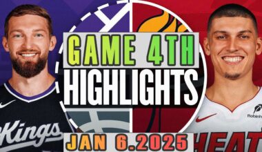 Sacramento Kings Vs Miami Heat Game 4th Highlights Jan 06,2025 NBA Season 2024-25