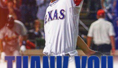 [RangersNation on X] - Congratulations on a fantastic career, @Dutch_Oven45!