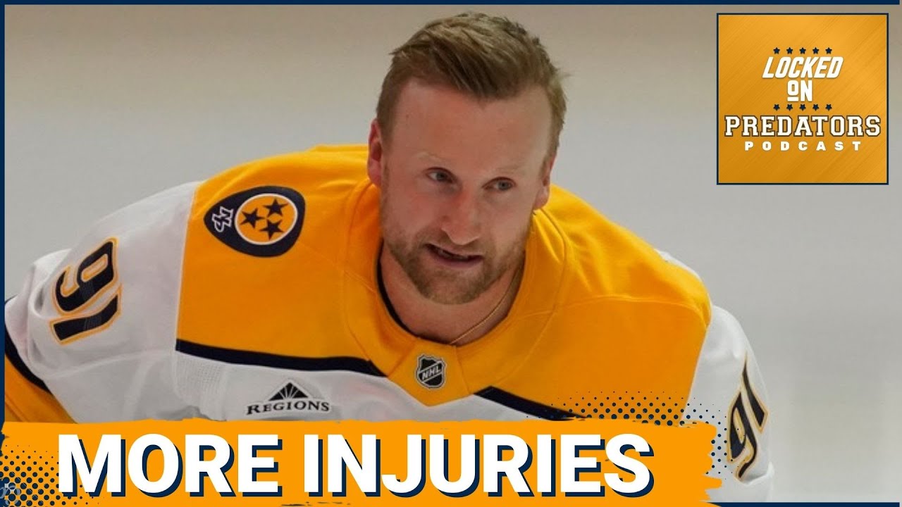 Nashville Predators Lose Steven Stamkos, Luke Evangelista to Injury In Loss to Winnipeg Jets