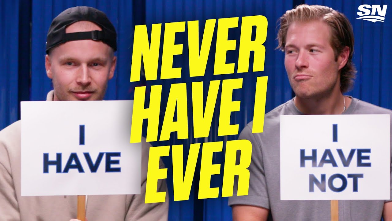 Vancouver Canucks Play 'Never Have I Ever'