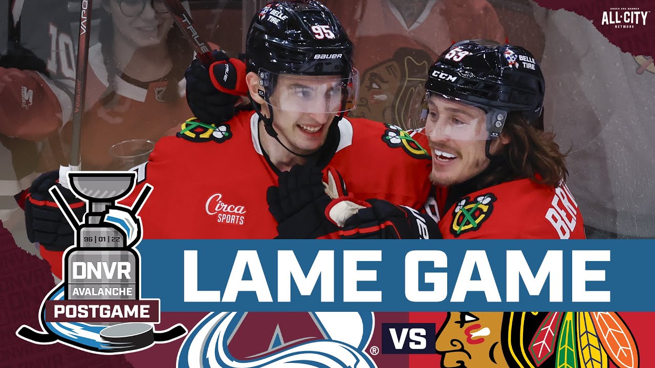 The Colorado Avalanche offense continues to struggle in loss to Chicago Blackhawks