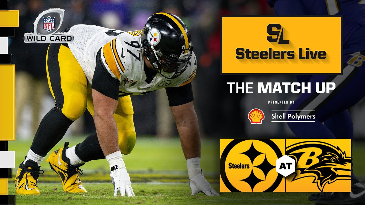 Steelers vs. Ravens Wild Card Preview | Steelers Live The Matchup | Pittsburgh Steelers