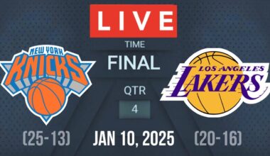 NBA LIVE! NEW YORK KNICKS vs  LOS ANGELES LAKERS I January 10, 2025 KNICKS vs LAL 2K25