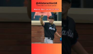 Marlins' Best catches of #2024 #shortvideo #mlbb #trending #motivation #shorts