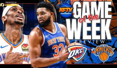 New York Knicks vs OKC Thunder Game Of The Week Preview (1/9/25)