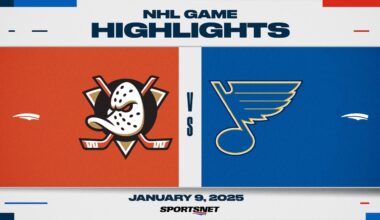 NHL Highlights | Ducks vs. Blues - January 9, 2025