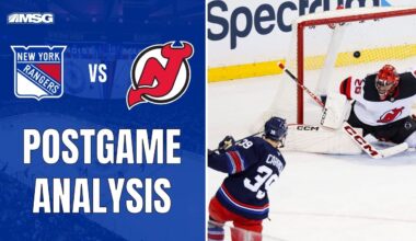 Rangers Defeat Devils In Overtime Thriller | New York Rangers