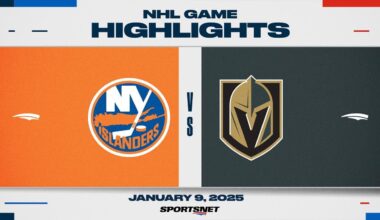 NHL Highlights | Islanders vs. Golden Knights - January 9, 2025