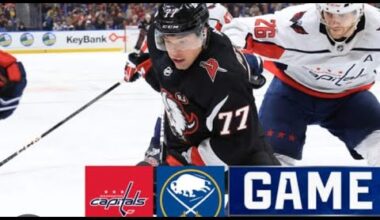 1.6.25.  WASHINGTON CAPITALS. VS. BUFFALO SABRES