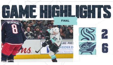 Seattle Kraken at Columbus Blue Jackets | 01/09 Game Highlights