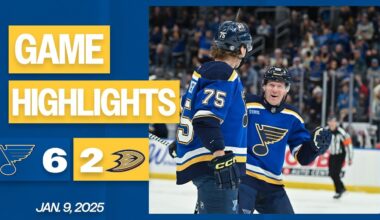 Game Highlights: Blues 6, Ducks 2