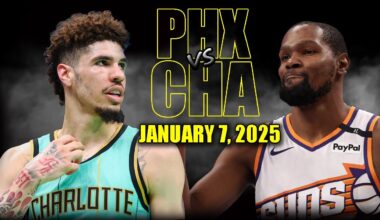 Phoenix Suns vs Charlotte Hornets Full Game Highlights - January 7, 2025 | NBA Regular Season