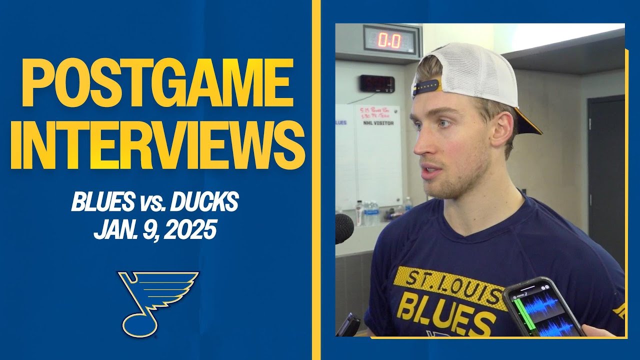 Jan. 9: Postgame Interviews