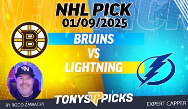 Boston Bruins vs Tampa Bay Lightning 1/9/25 NHL Pick Prediction