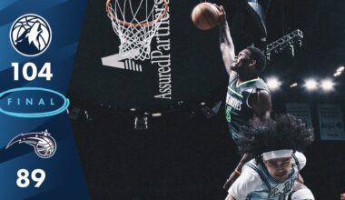 Minnesota Timberwolves Defeat Orlando Magic 104-89 | 01.09.25
