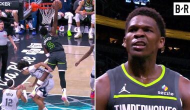 Anthony Edwards Throws Down Disrespectful Poster Dunk vs. the Magic 😤