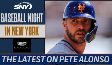 The very latest on negotiations between Pete Alonso and Mets | SNY